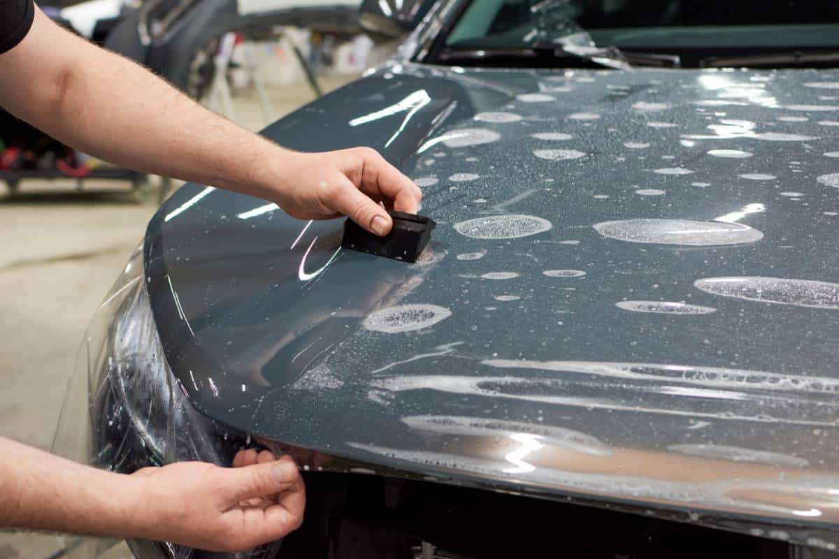 Pose PPF pour protéger la carrosserie